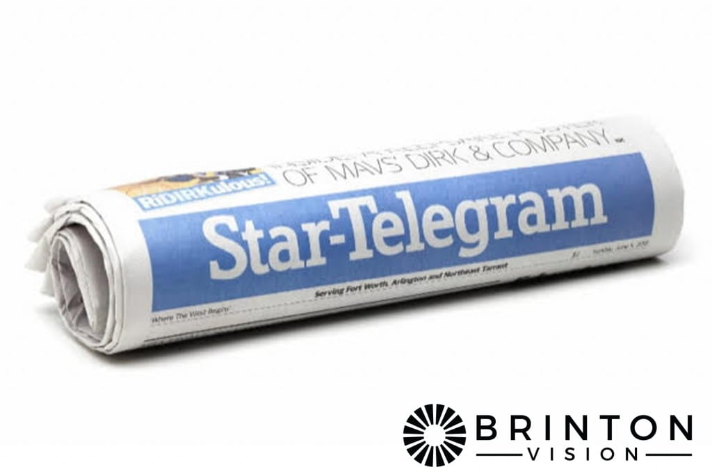 Dallas Ft Worth Star Telegram First Toric ICL