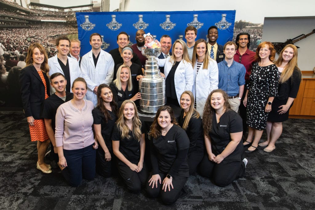 Brinton Vision with Stanley Cup